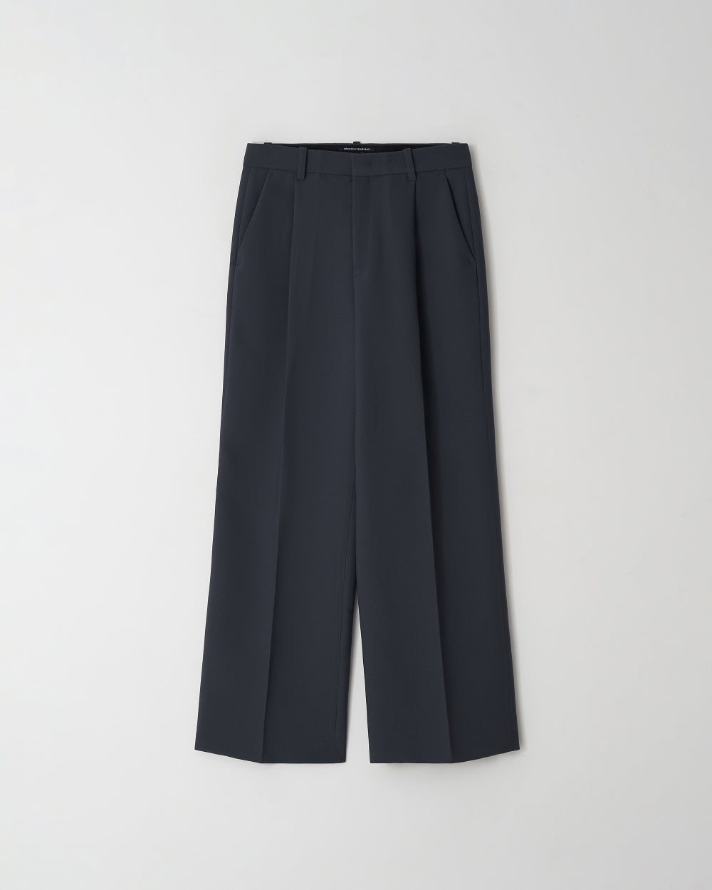 25 Edition spring one tuck pants charcoal