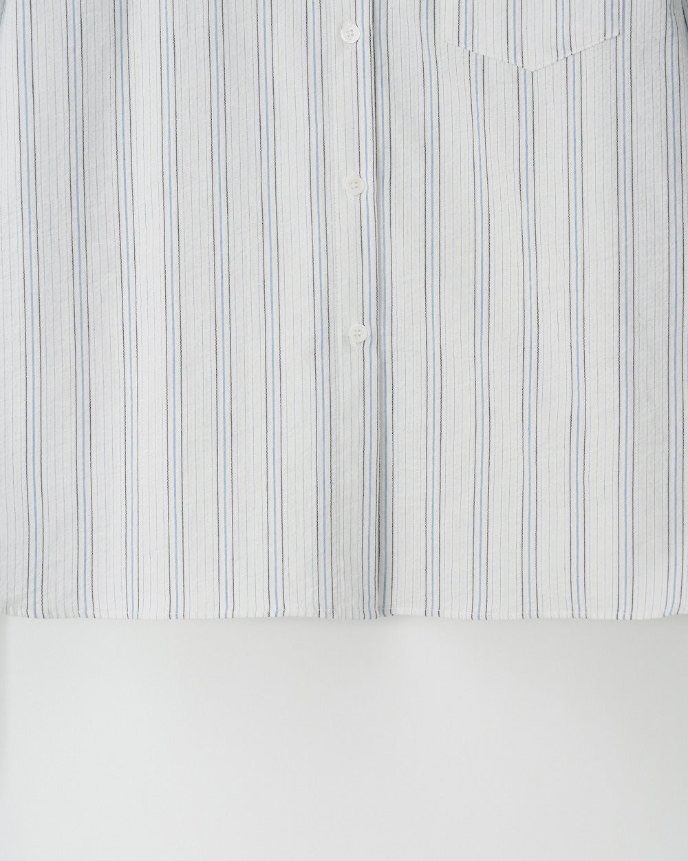 Essential Cotton Stripe Shirt