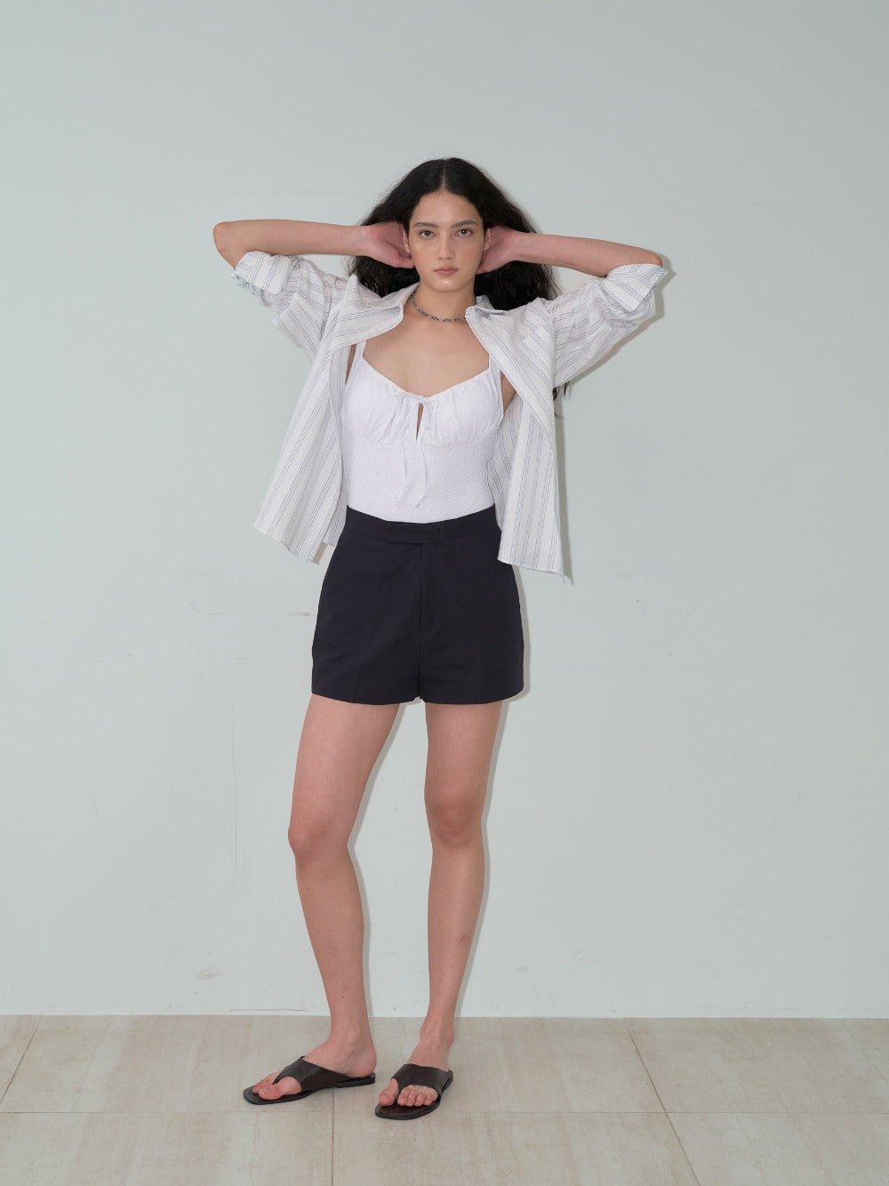 Essential Cotton Stripe Shirt