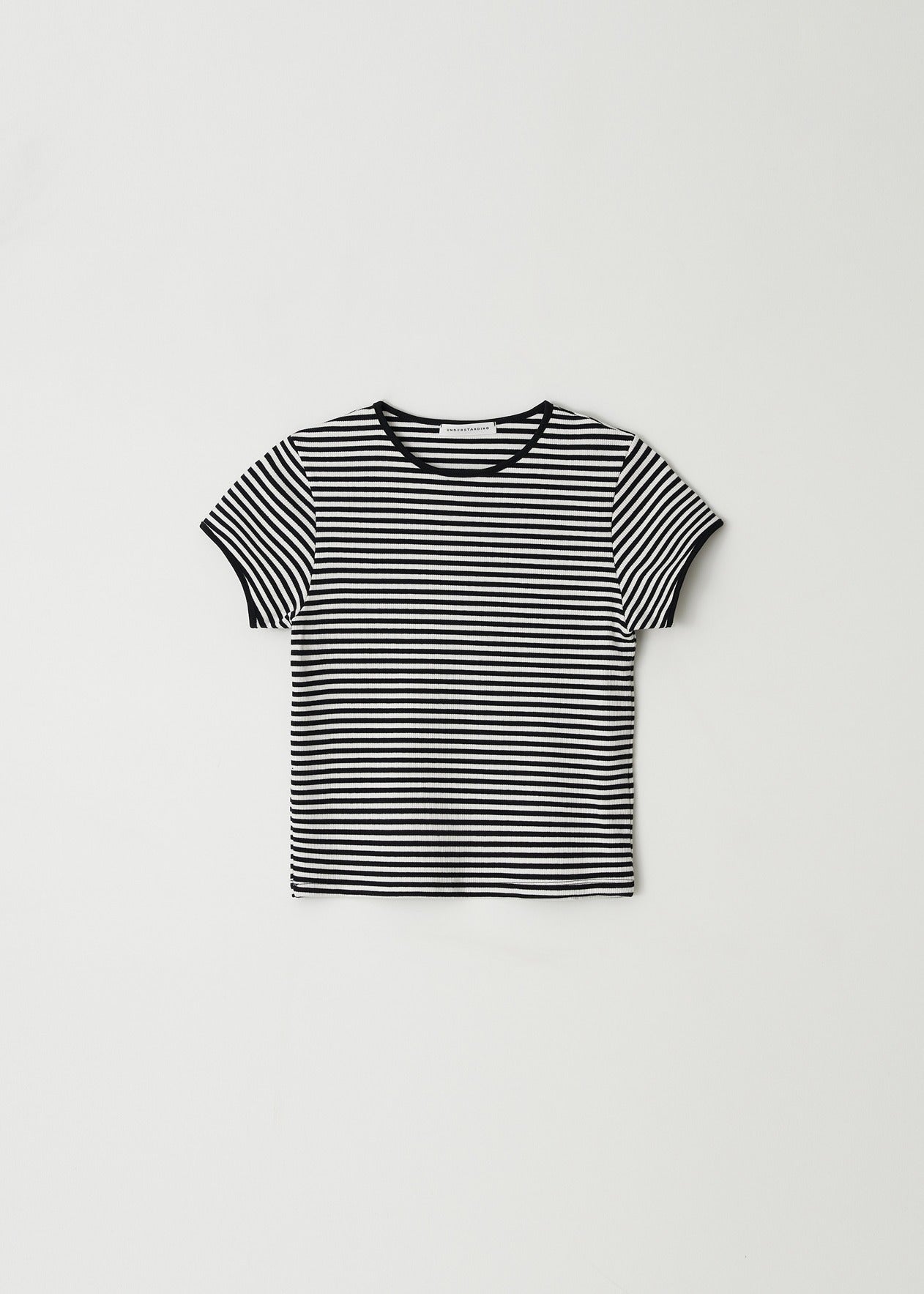 Slim Stripe Cotton Tee