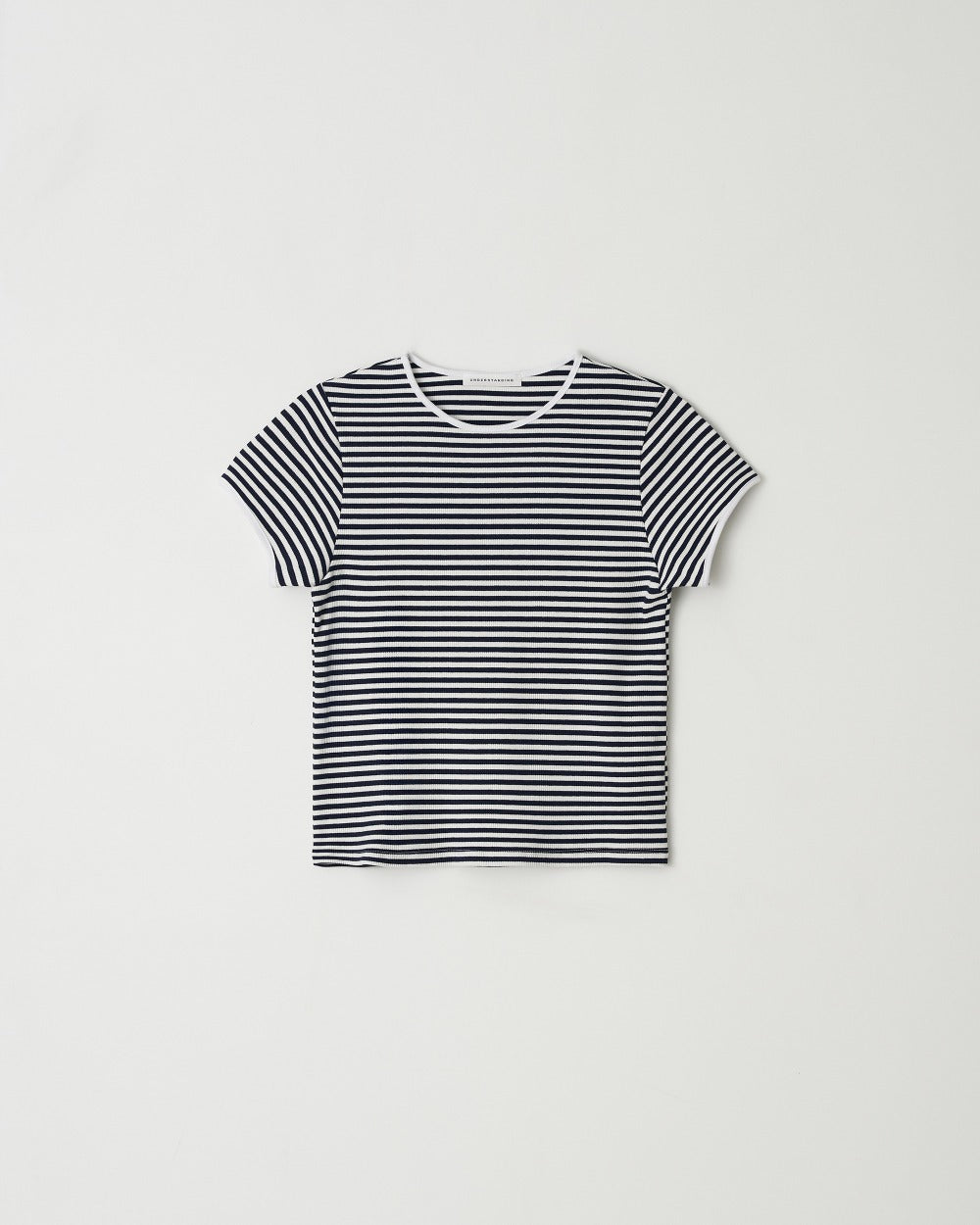Slim Stripe Cotton Tee