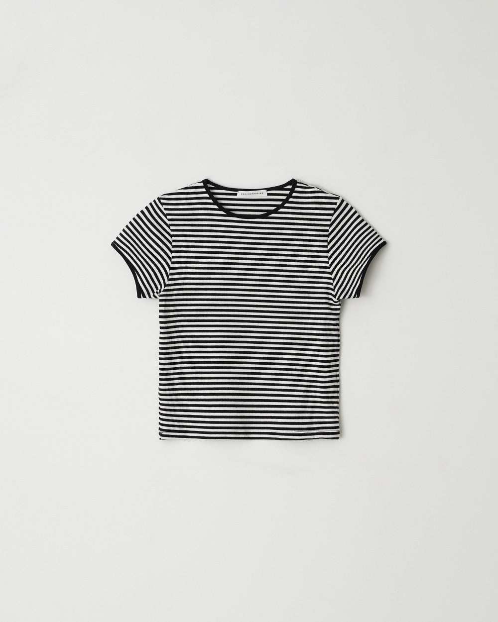 Slim Stripe Cotton Tee