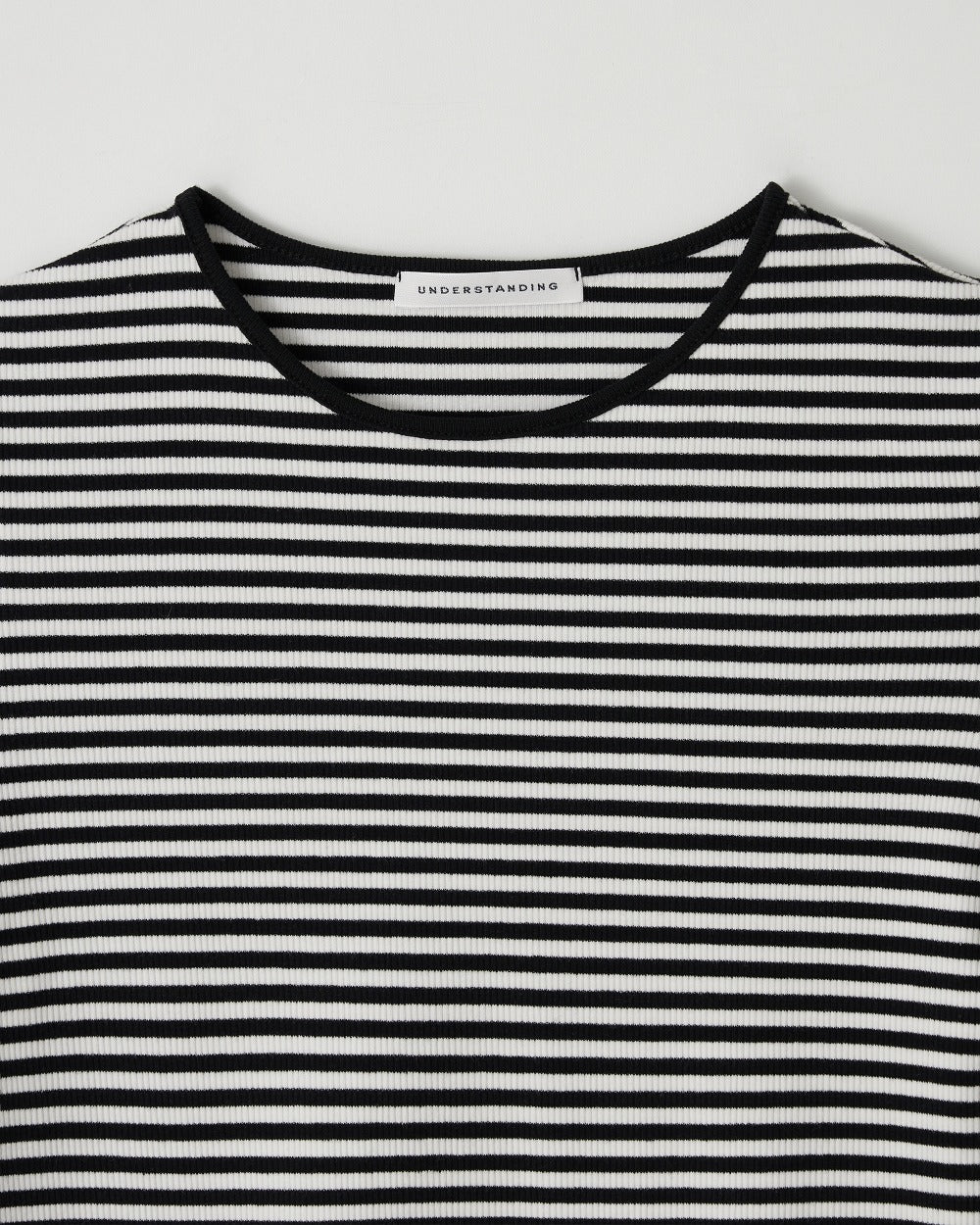 Slim Stripe Cotton Tee