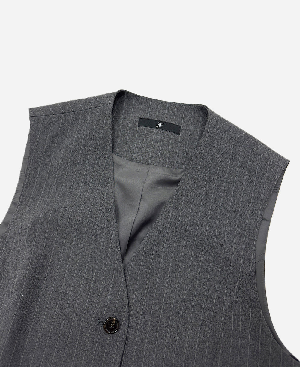 Classic pin stripe vest