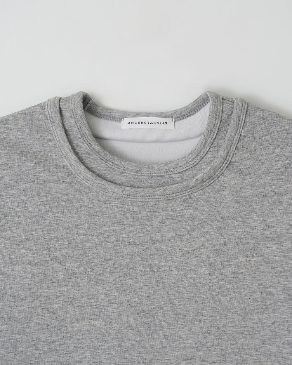 Double neck t-shirt