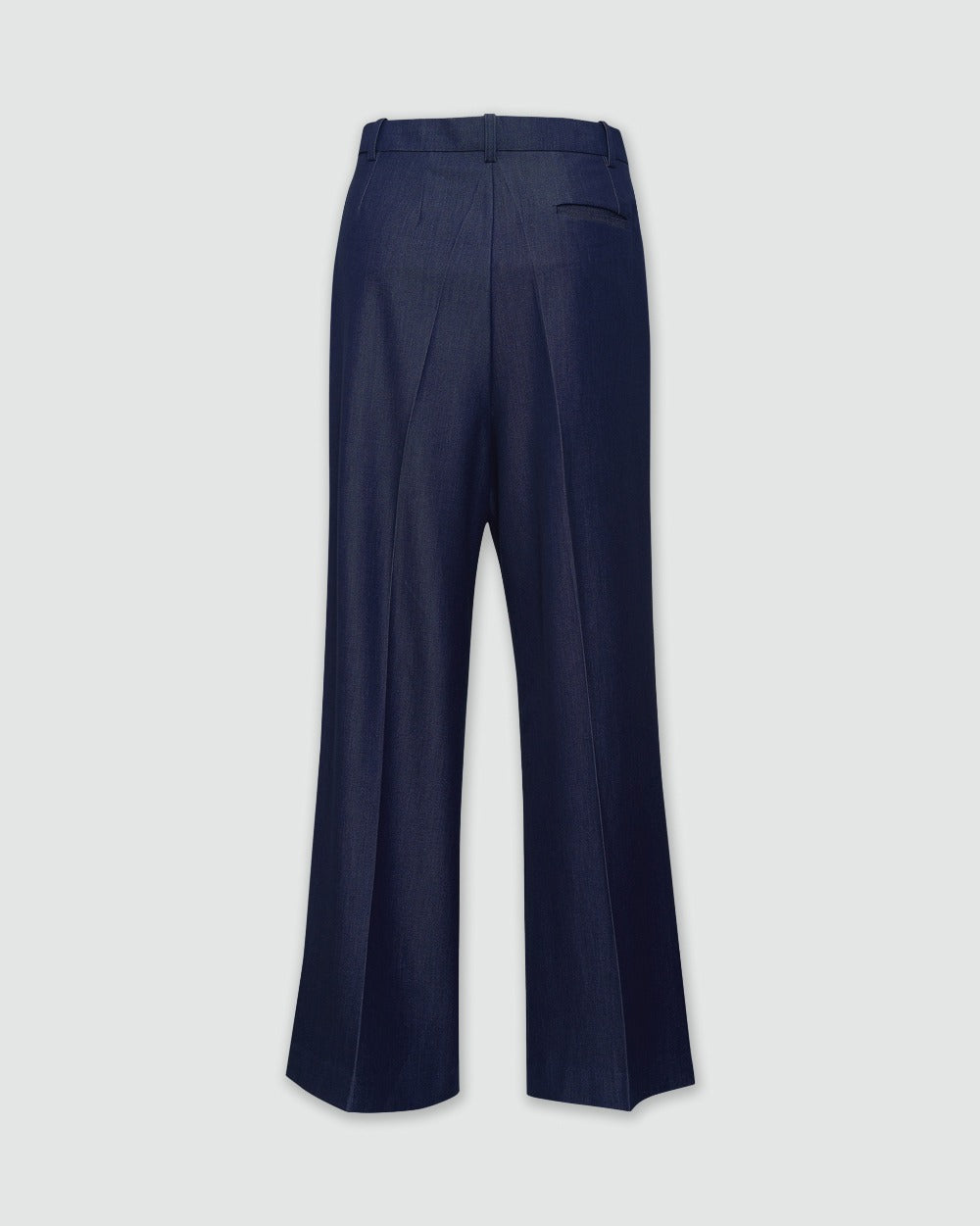 Glossy Summer Trousers Black