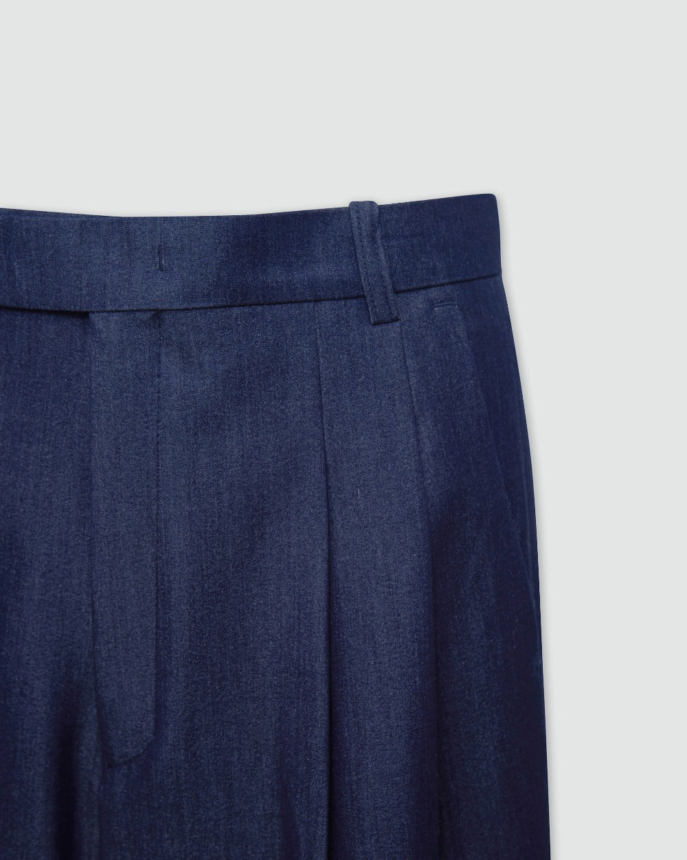 Glossy Summer Trousers Black