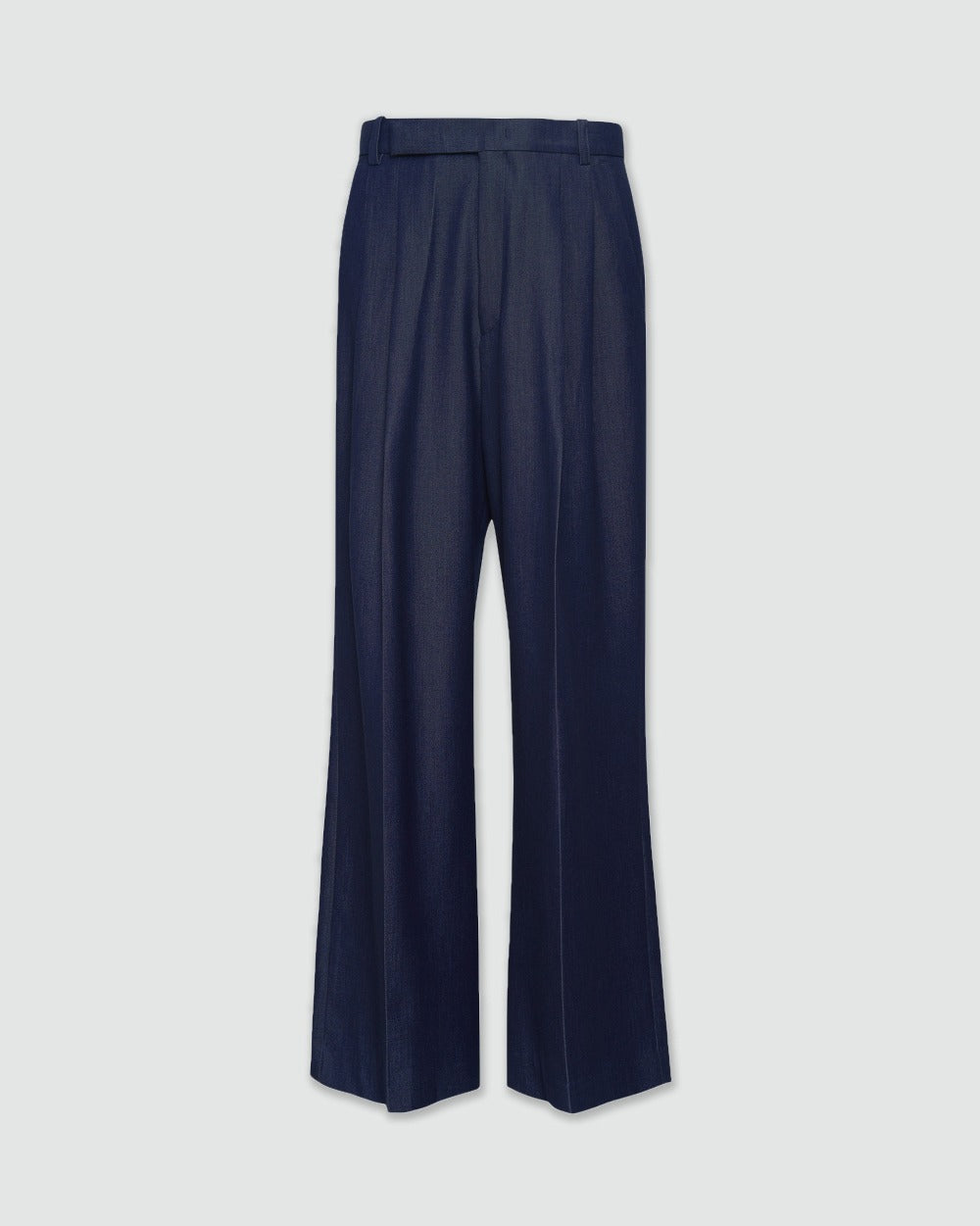 Glossy Summer Trouser Deep Blue