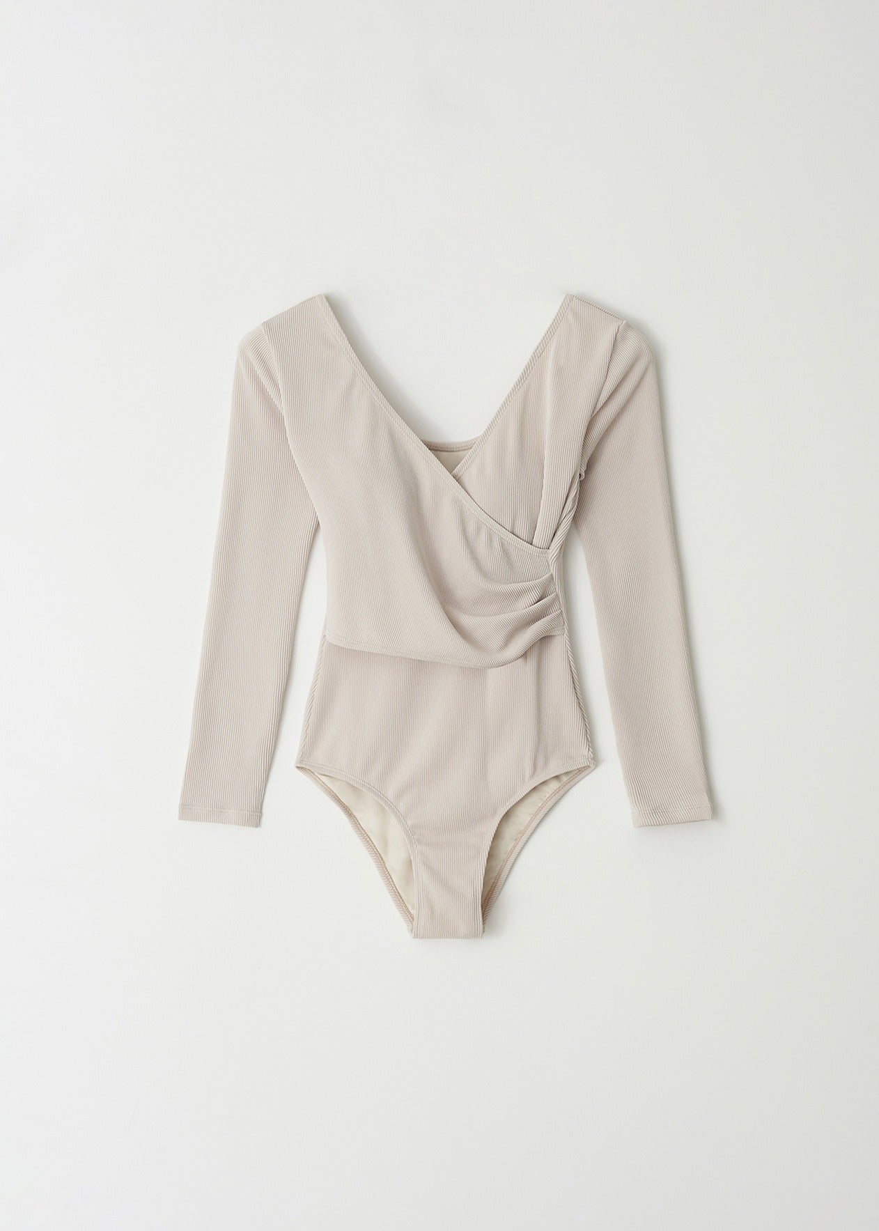 Ribbed Crossover Rashguard