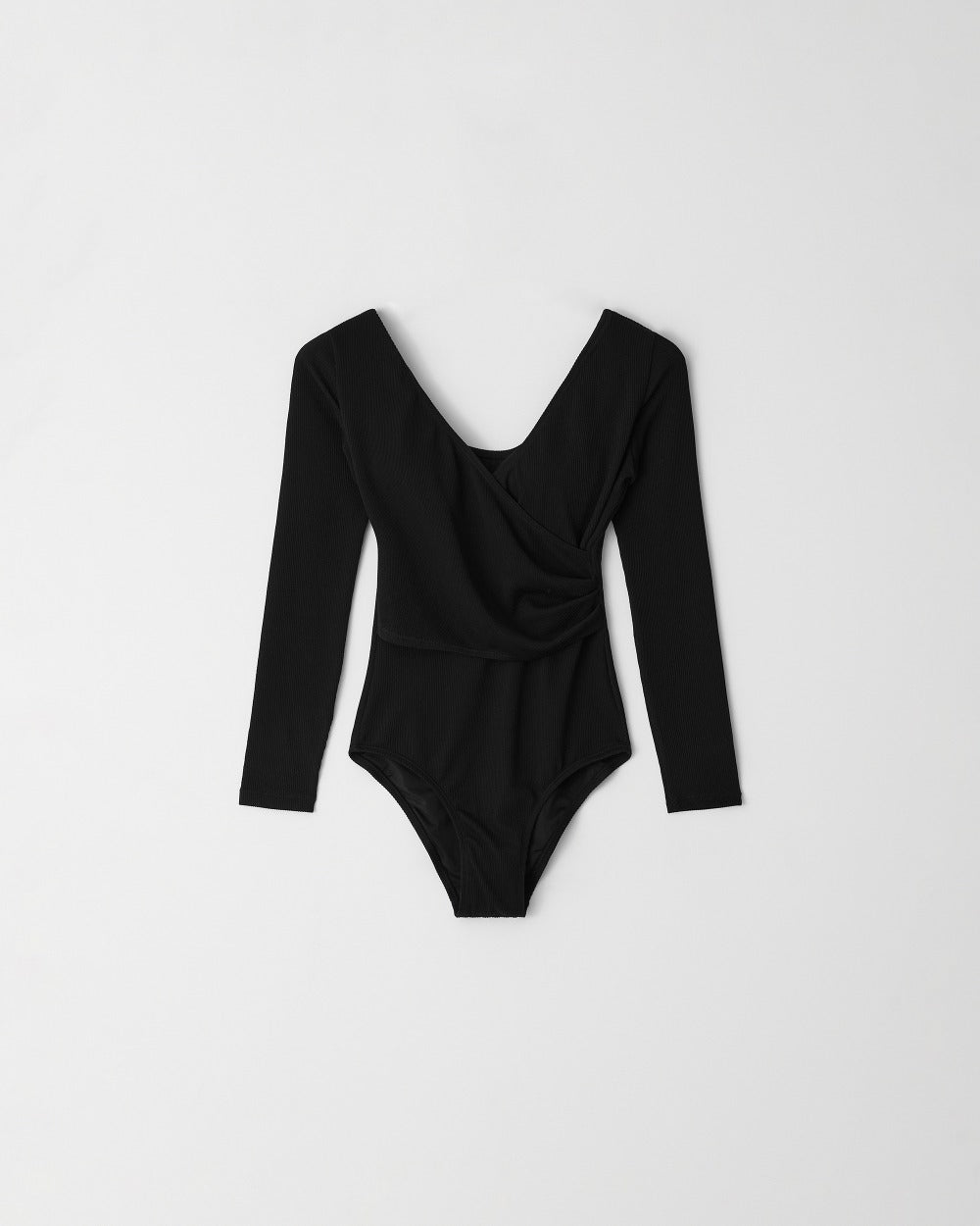 Ribbed Crossover Rashguard