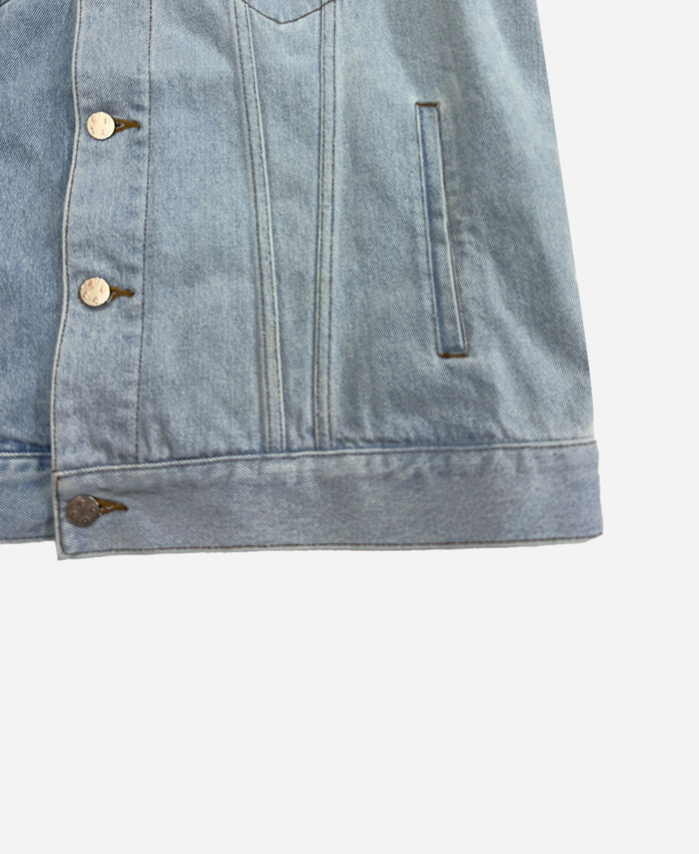 Ice two-tone denim jacket