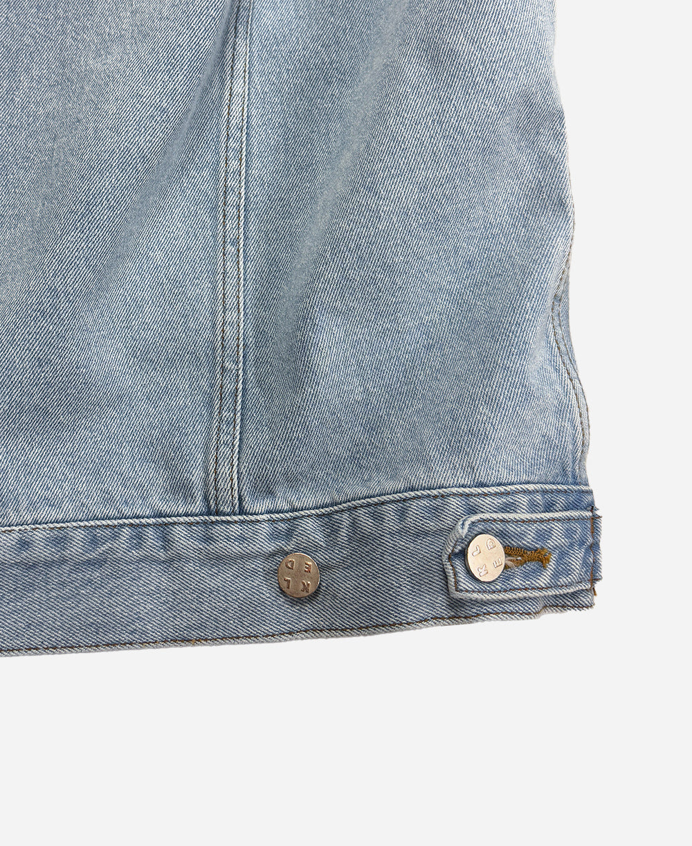 Ice two-tone denim jacket