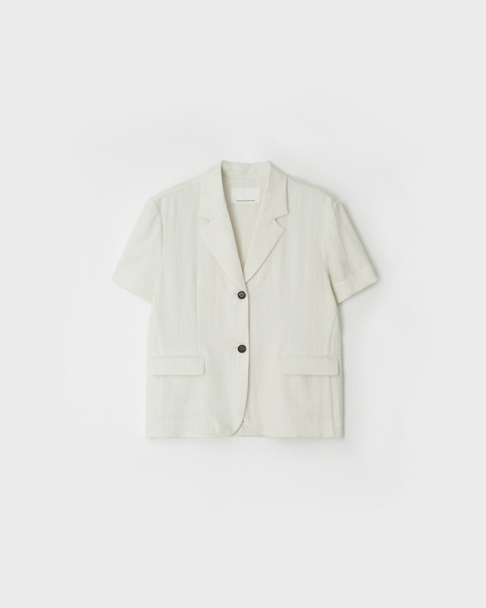 Linen Short-Sleeve Summer Jacket