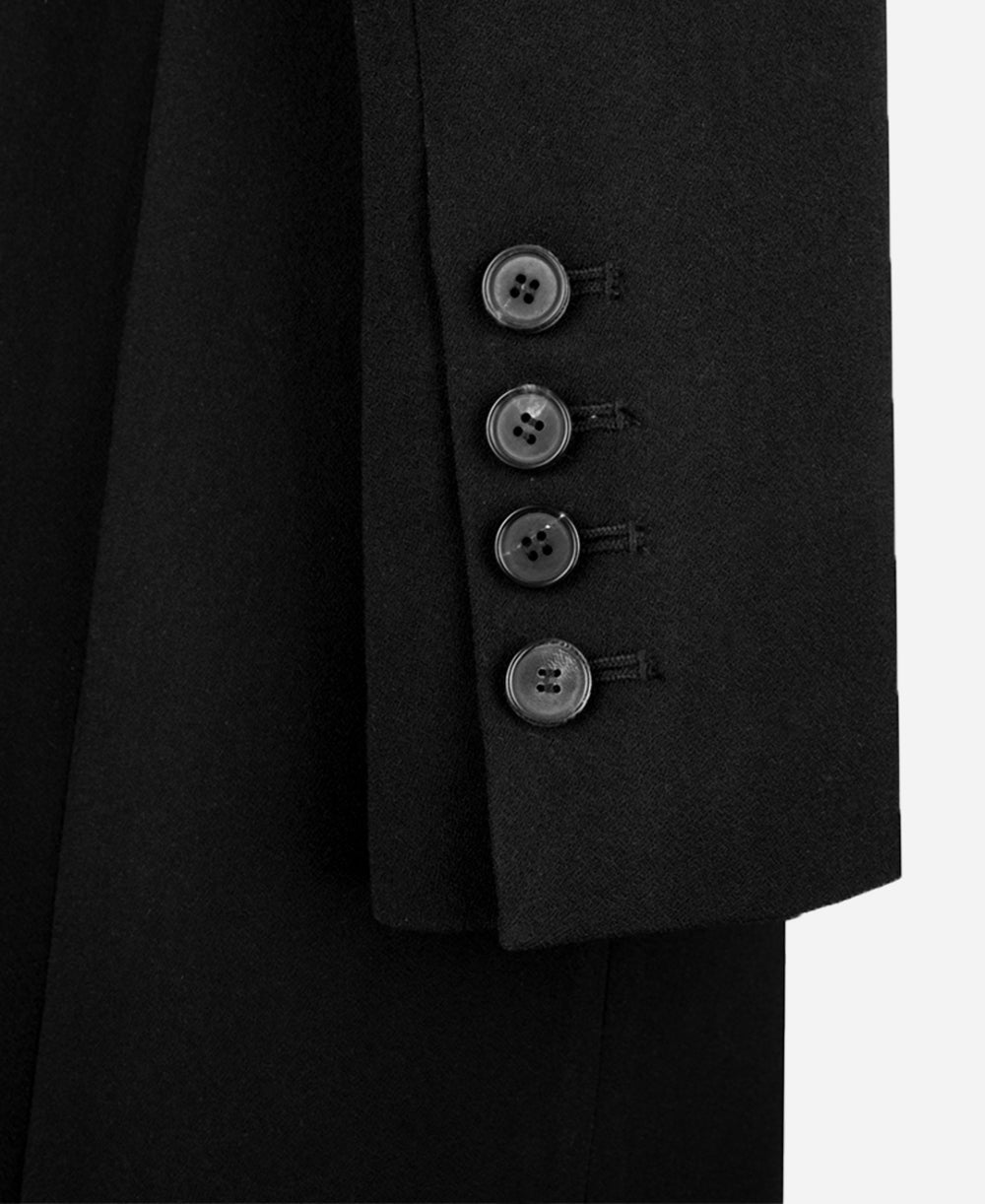 London maxi blazer black