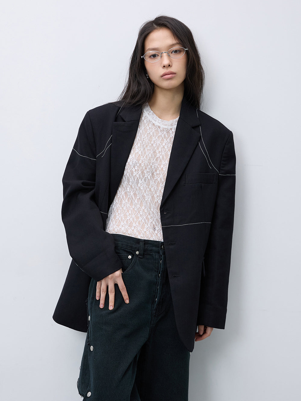 Masion stitch jacket