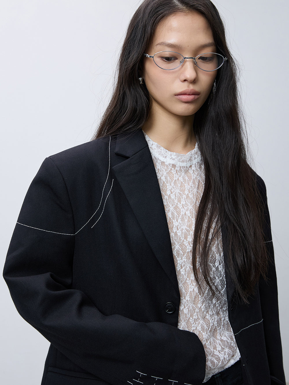 Masion stitch jacket