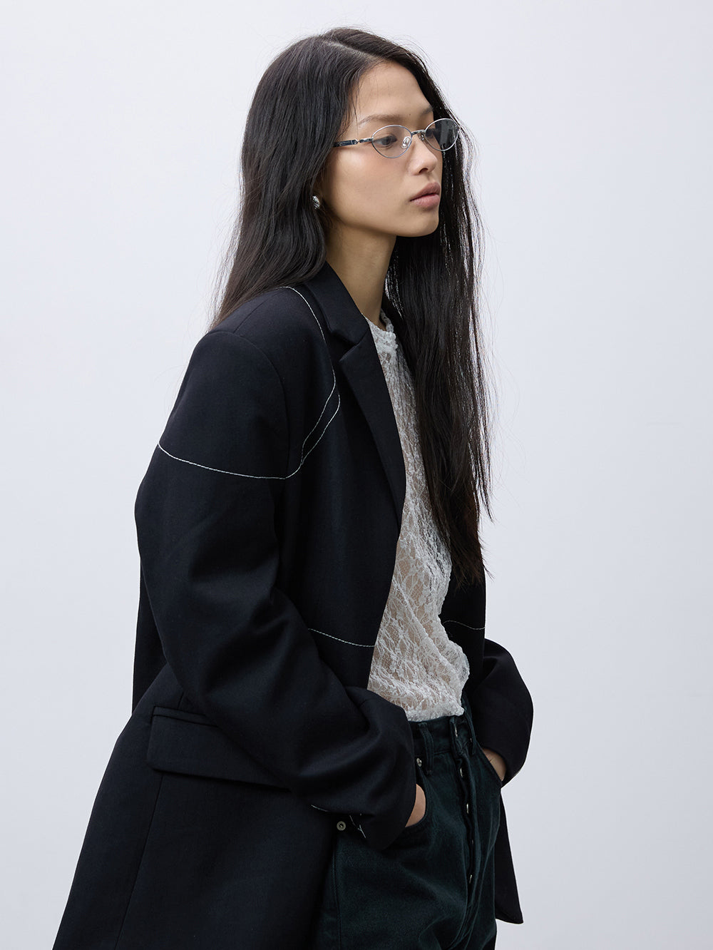 Masion stitch jacket