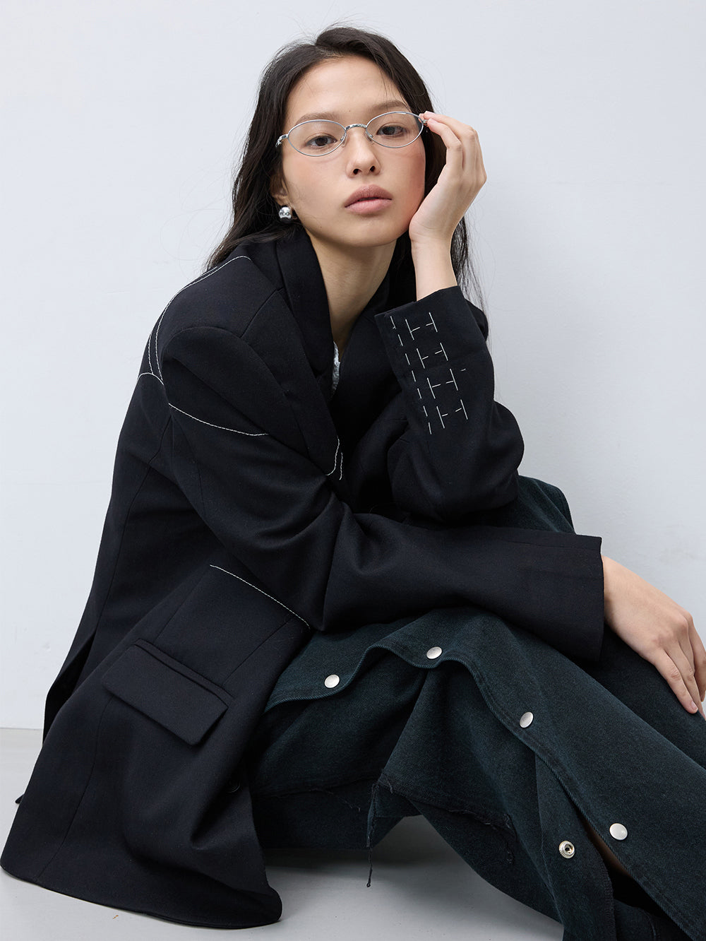Masion stitch jacket