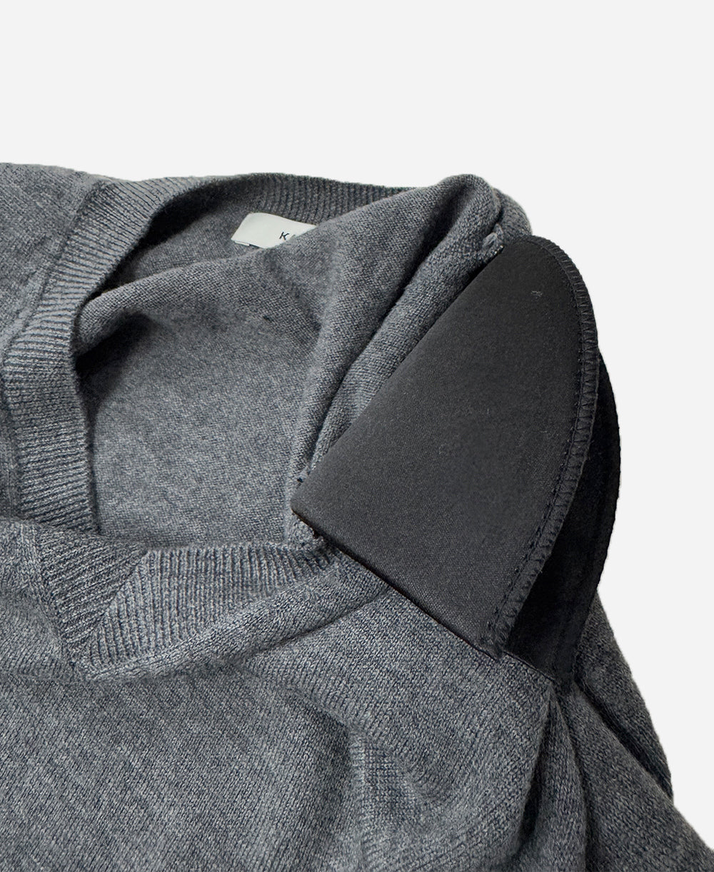 Merino wool v-neck jumper