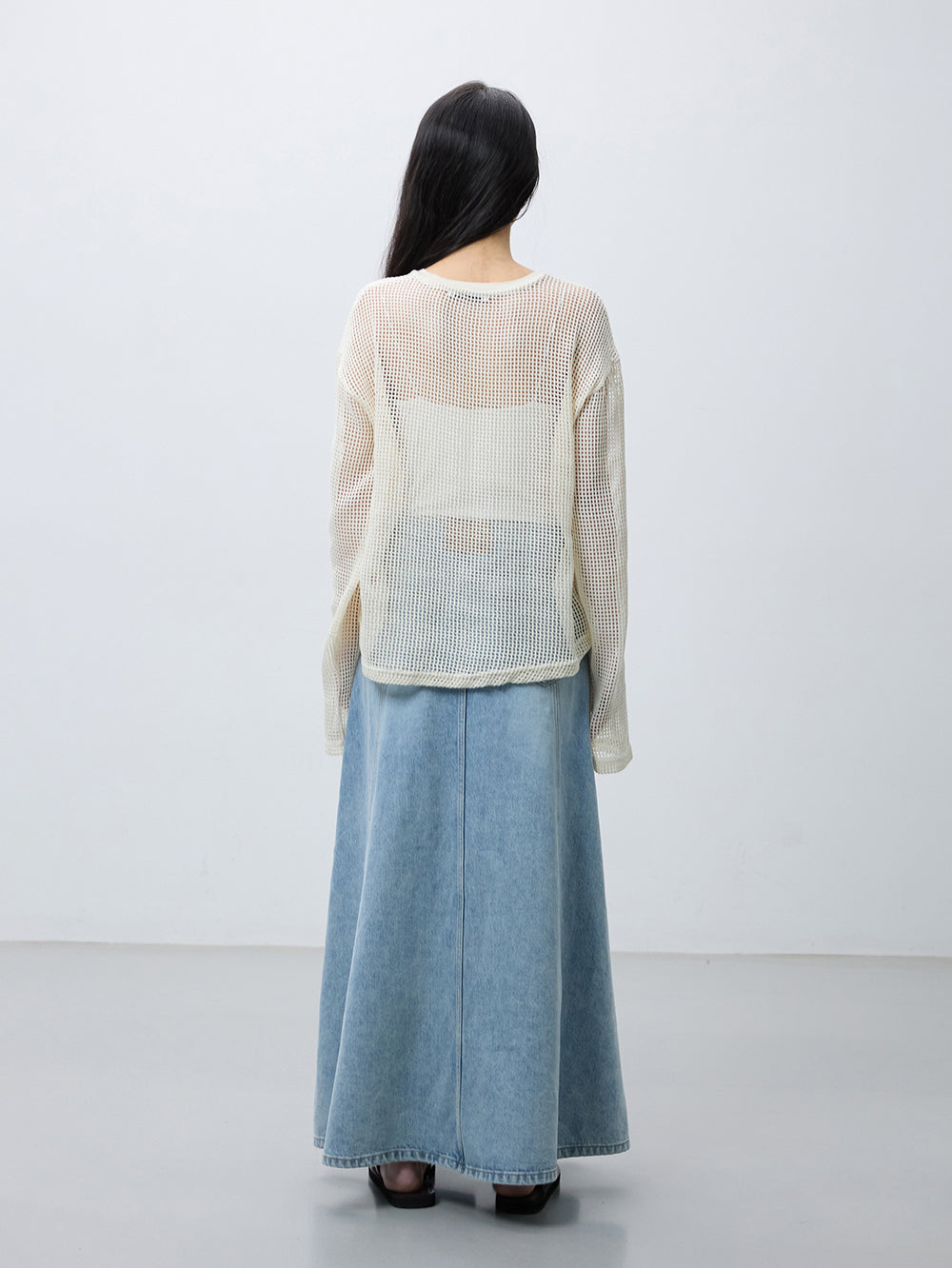 Mesh slim t-shirts
