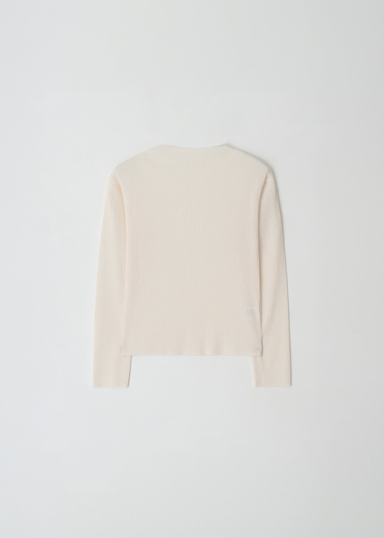 Paris pleats long sleeve t-shirt