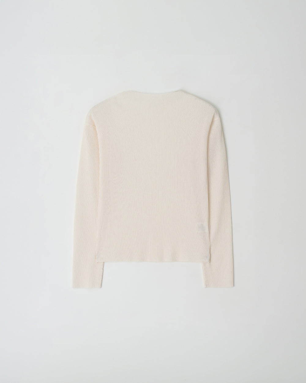 Paris pleats long sleeve t-shirt