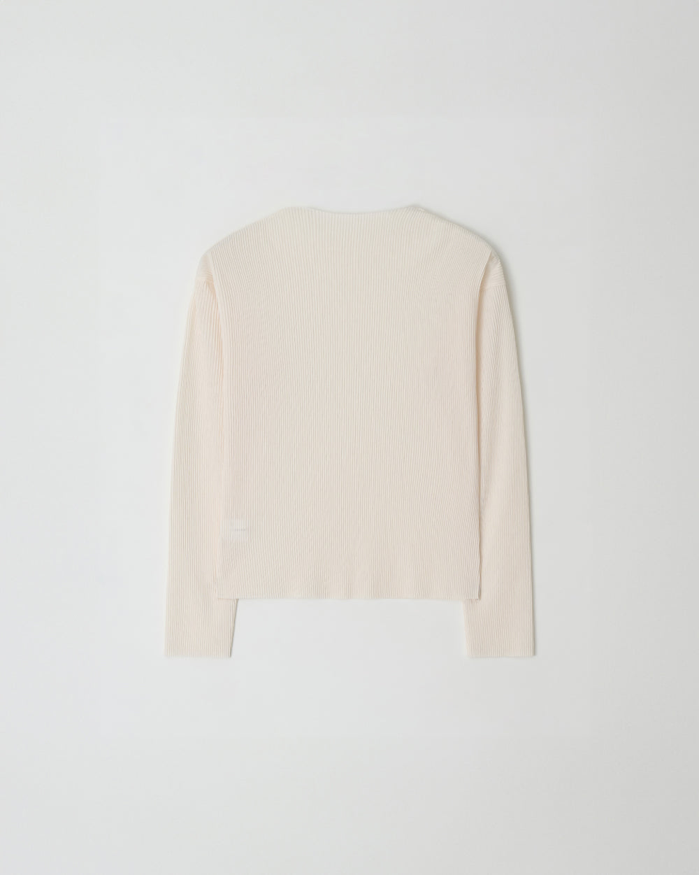Paris pleats long sleeve t-shirt