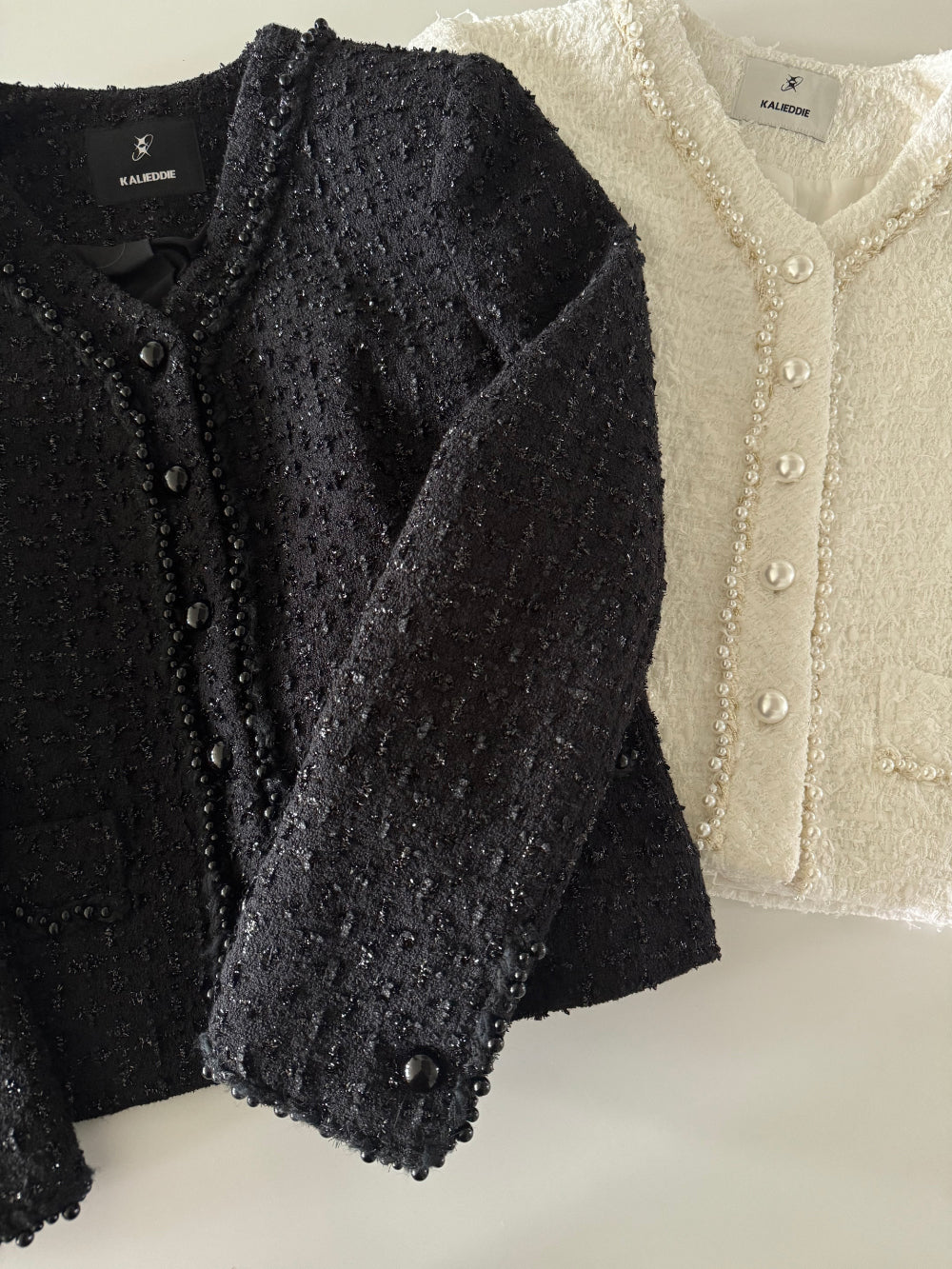 Pearl tweed jacket