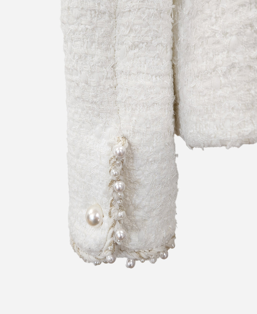 Pearl tweed jacket