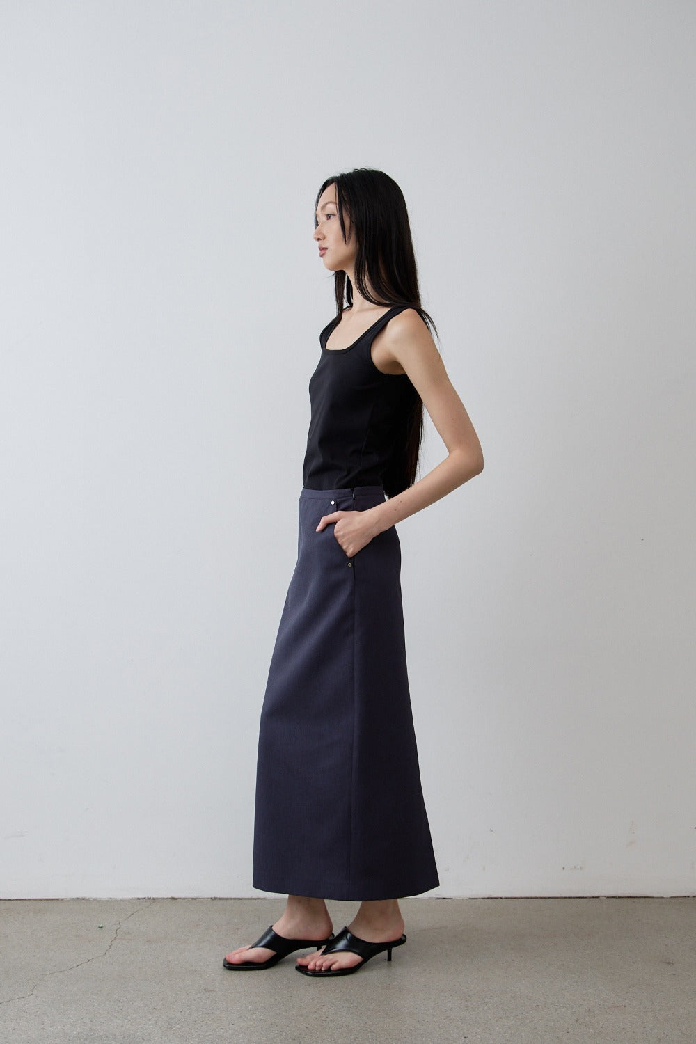 H long skirt