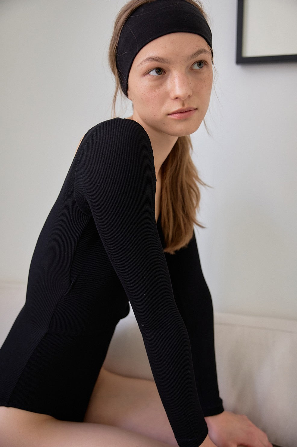 Ribbed Crossover Rashguard