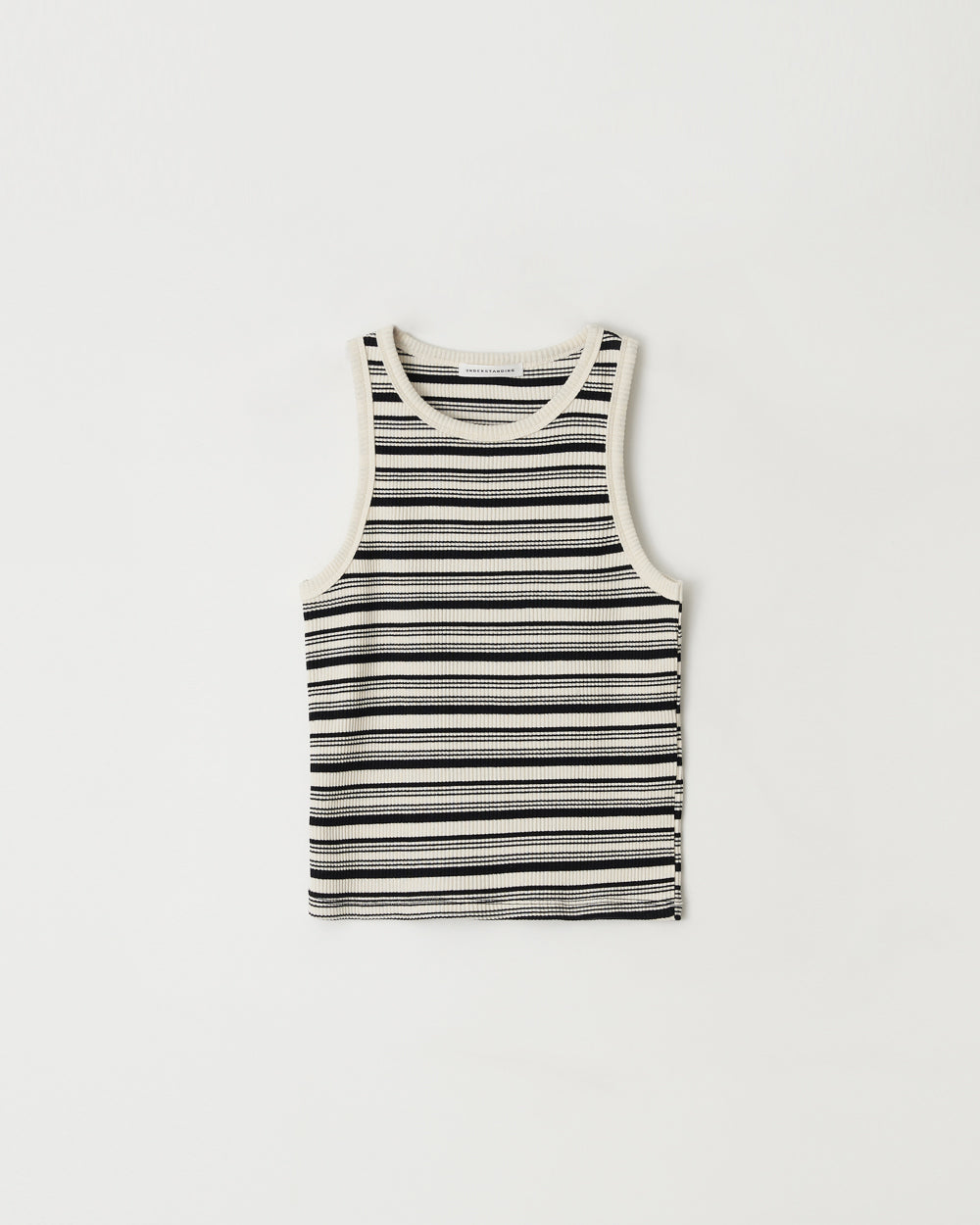 Ribbed Stripe Tank Top