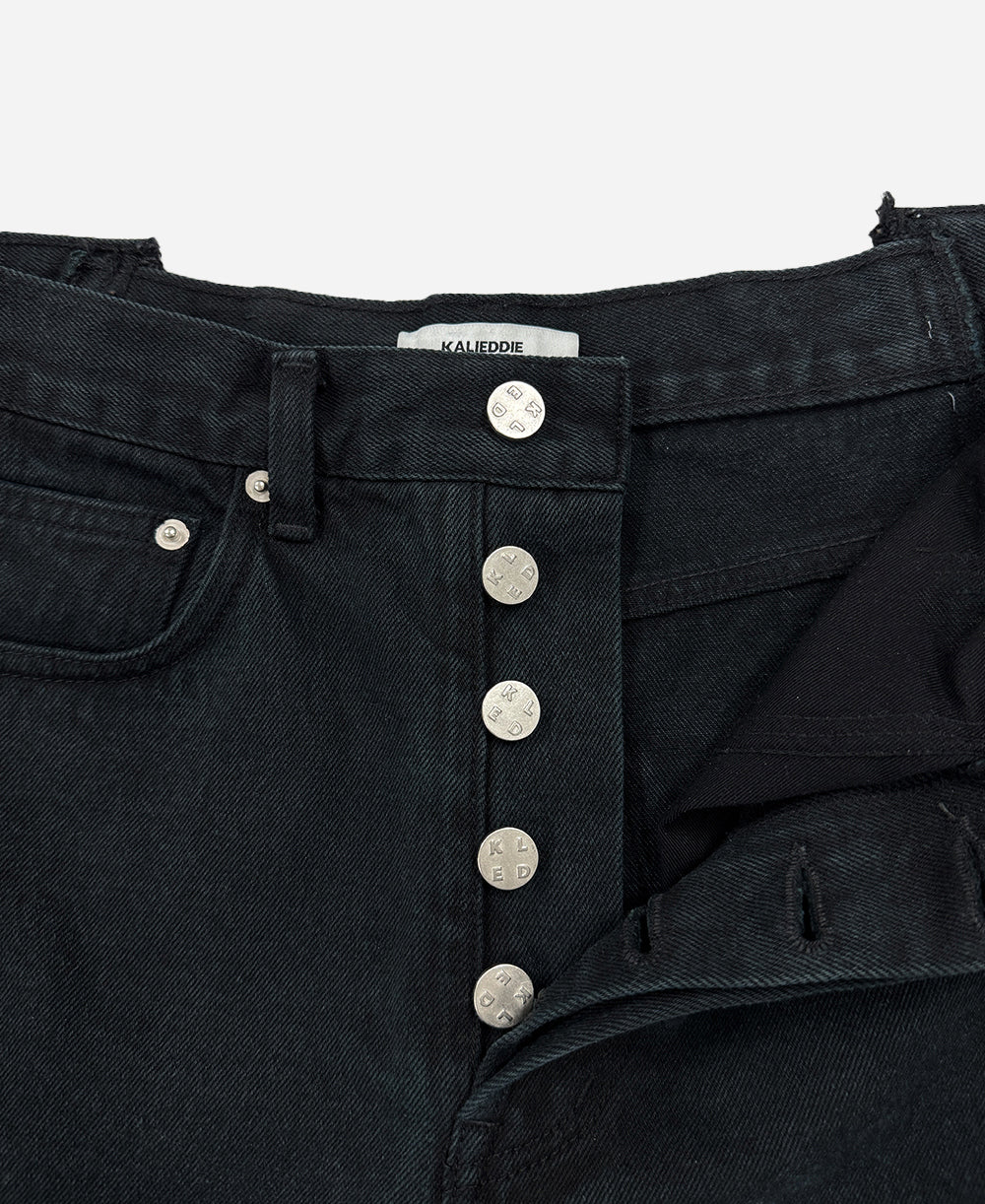 Black dot jeans