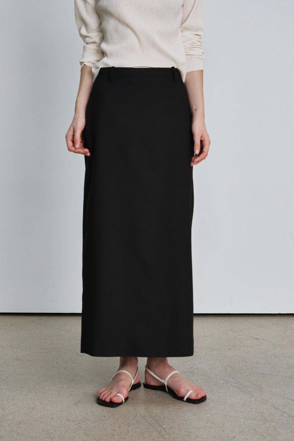 Spring maxi long skirt