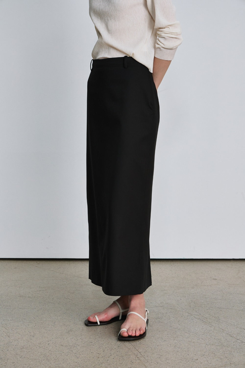 Spring maxi long skirt