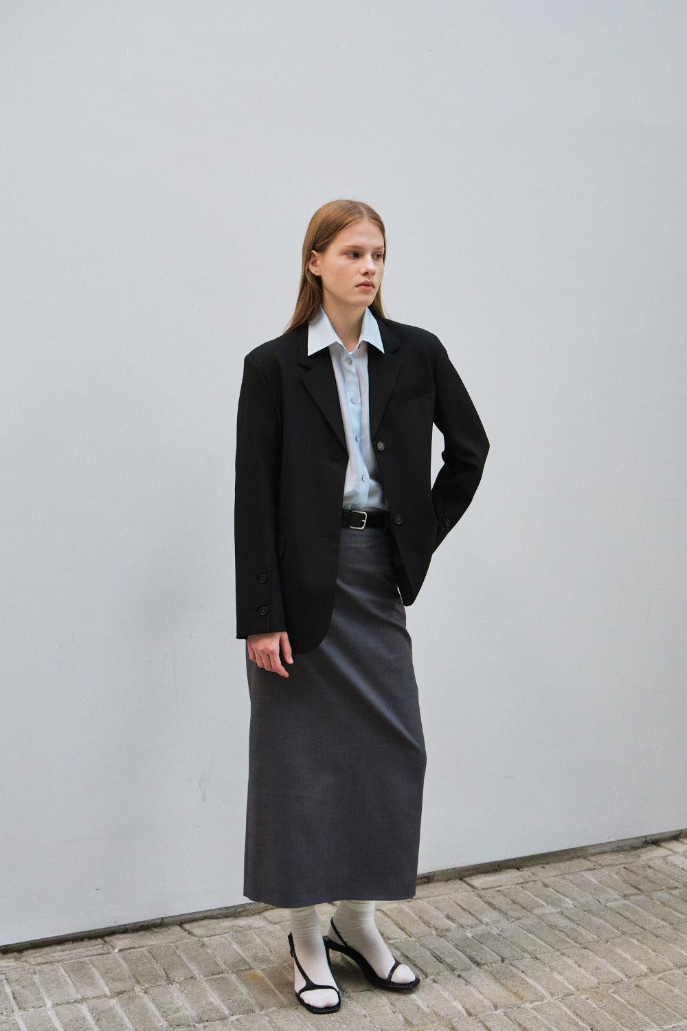 Spring maxi long skirt