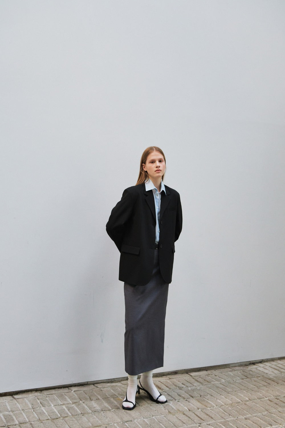 Spring maxi long skirt