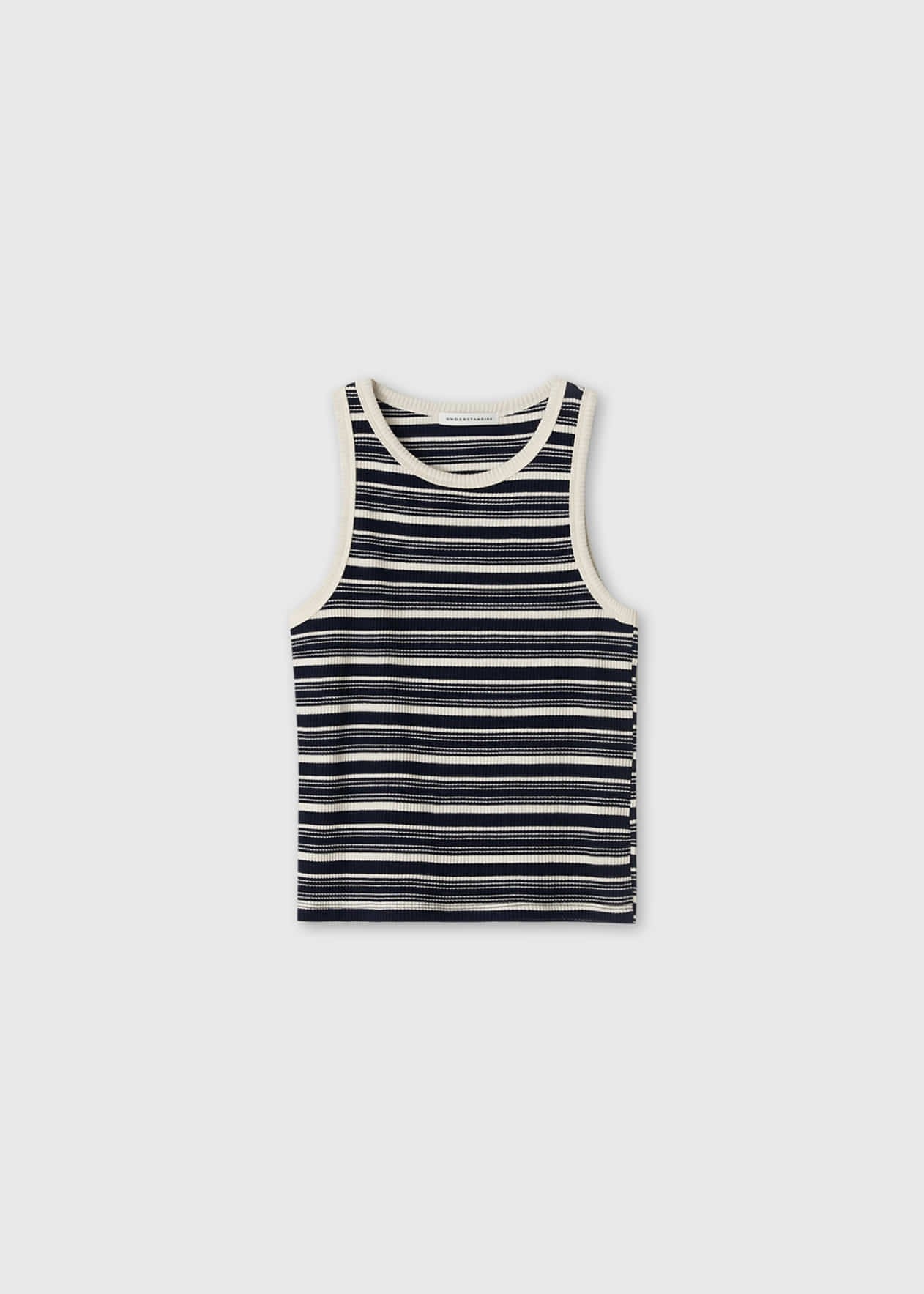 Ribbed Stripe Tank Top