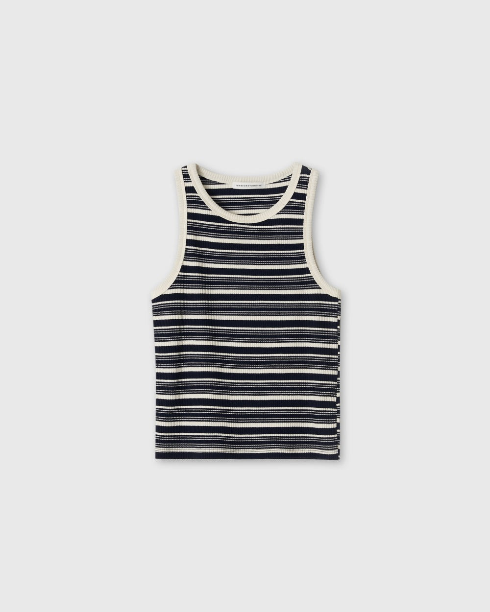 Ribbed Stripe Tank Top