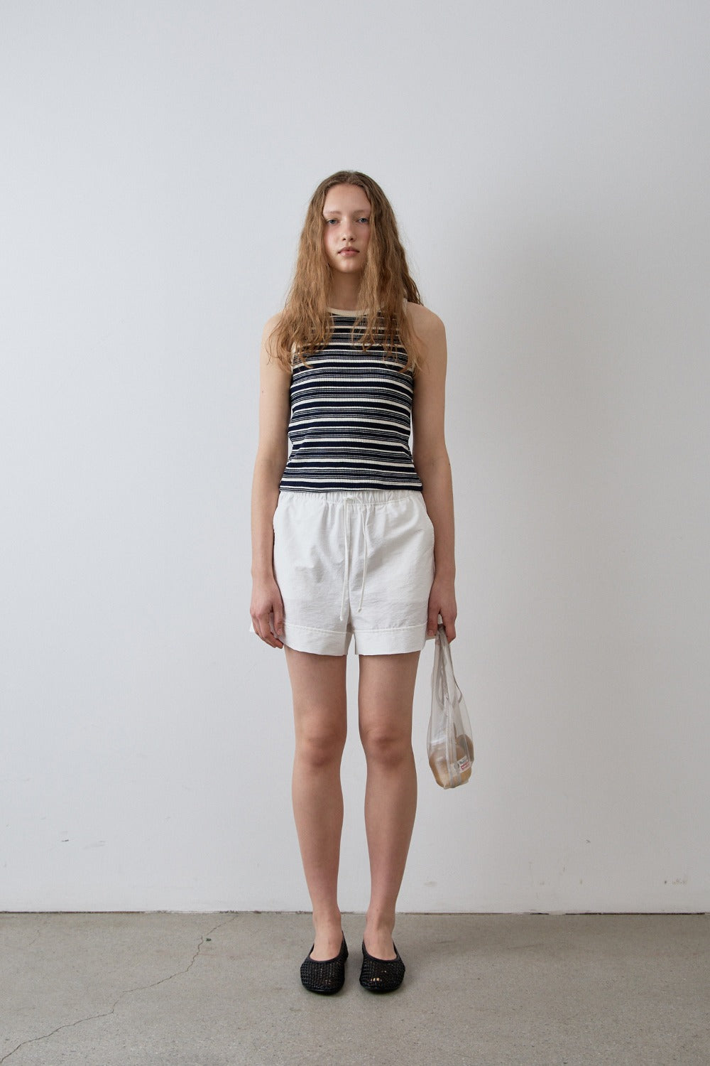 Ribbed Stripe Tank Top