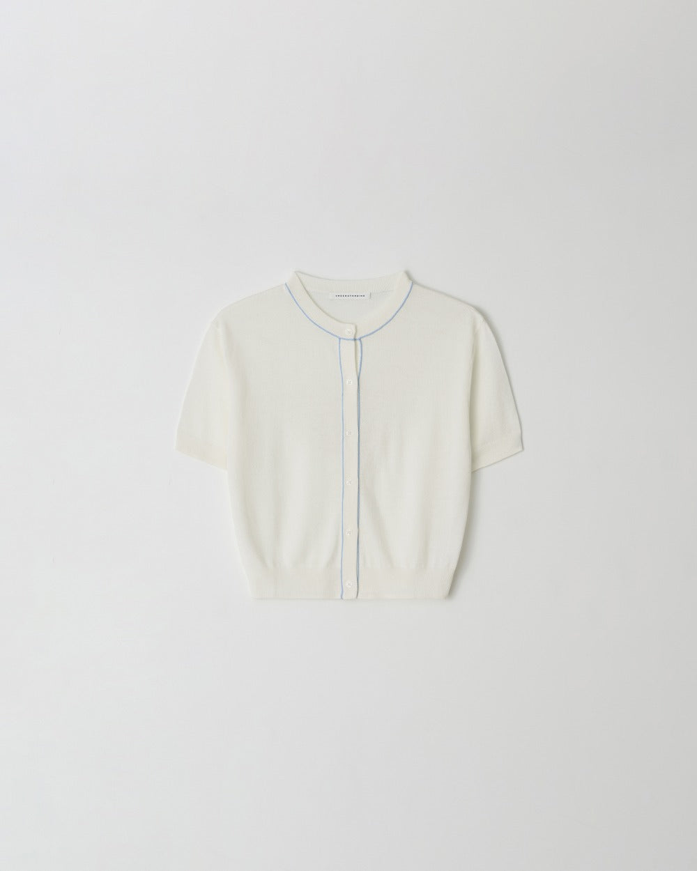 Two-Tone Silky Knit Cardigan
