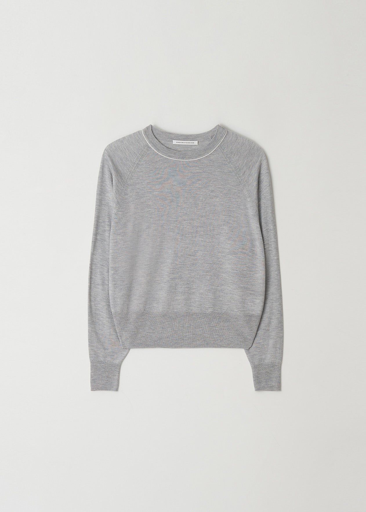 Two tone silky round knit