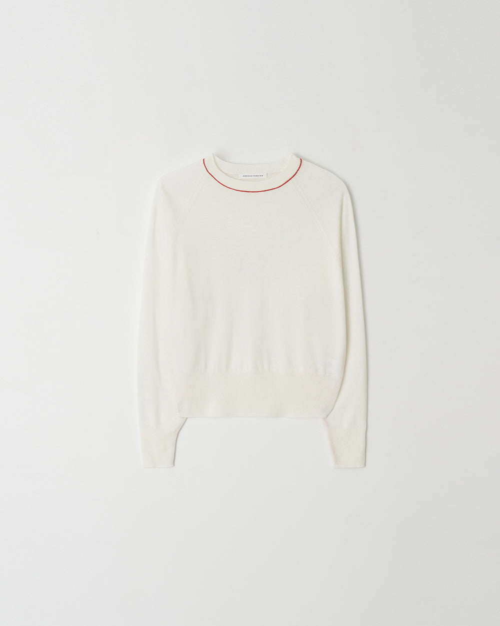 Two tone silky round knit