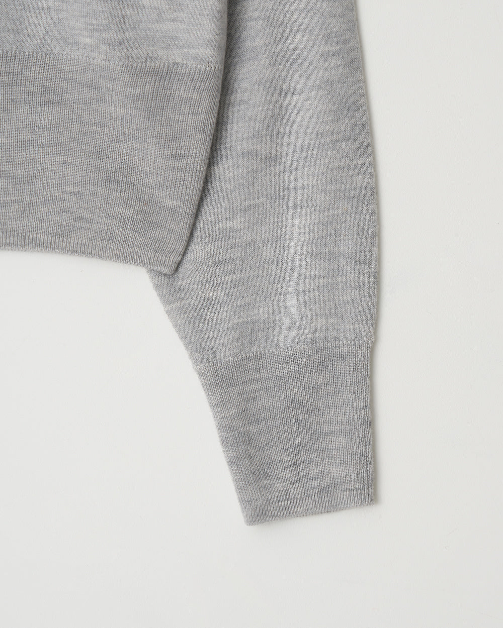 Two tone silky round knit