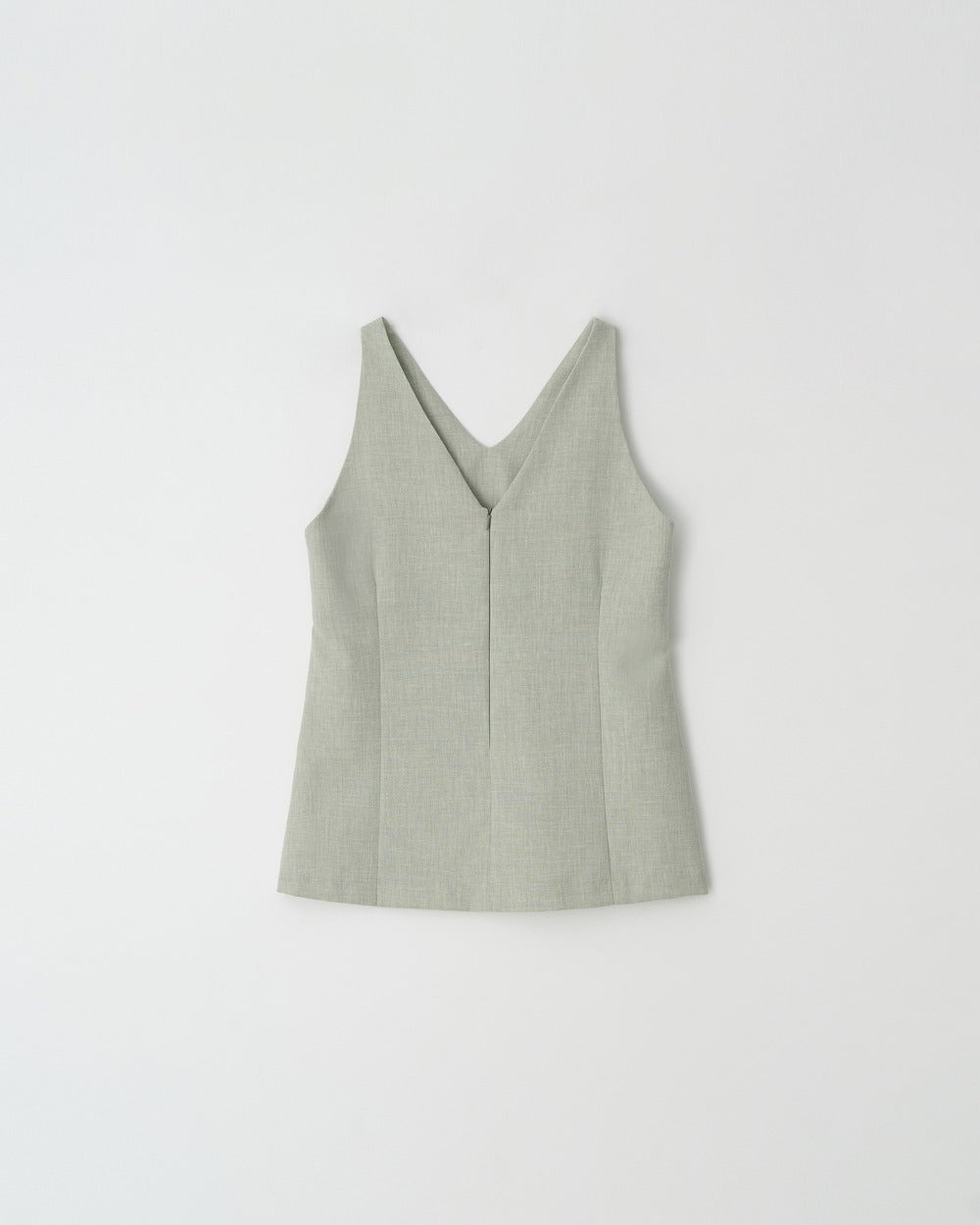 V-neck sleeveless blouse