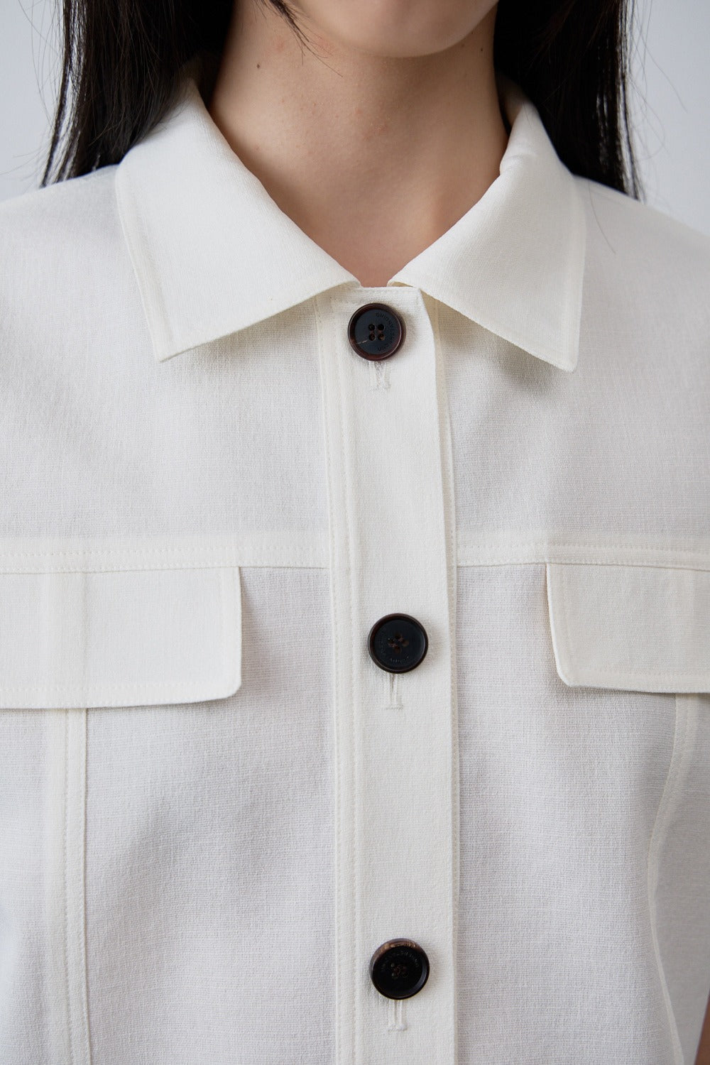Whisen button jacket