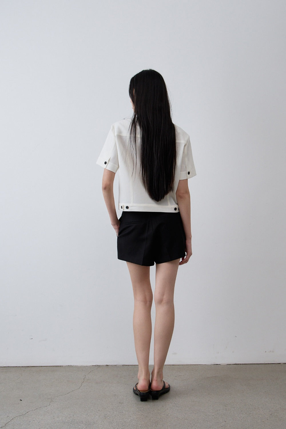 Whisen button jacket