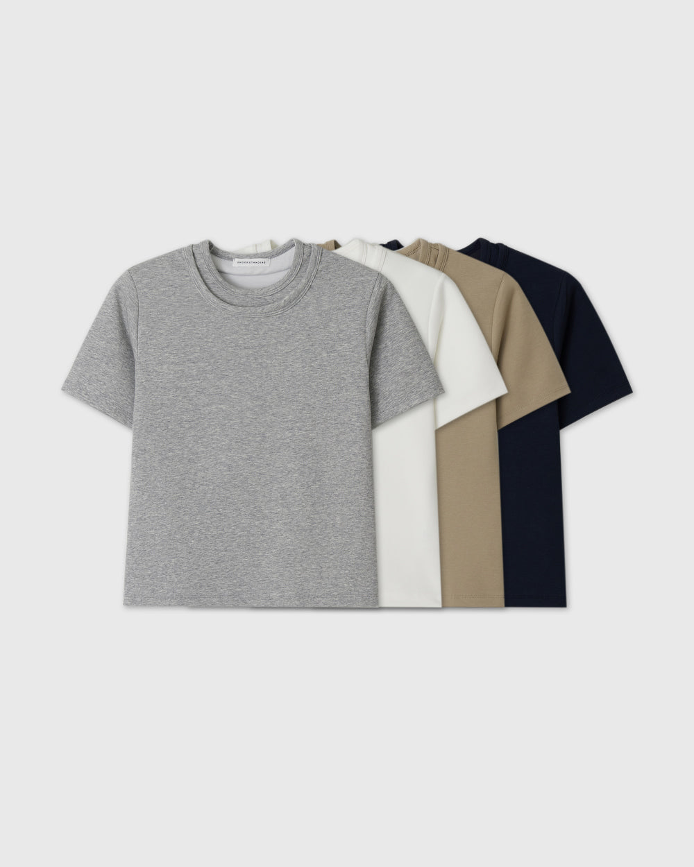 Double neck t-shirt