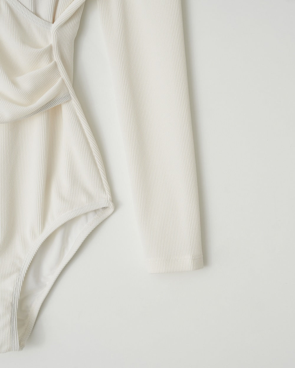 Ribbed Crossover Rashguard