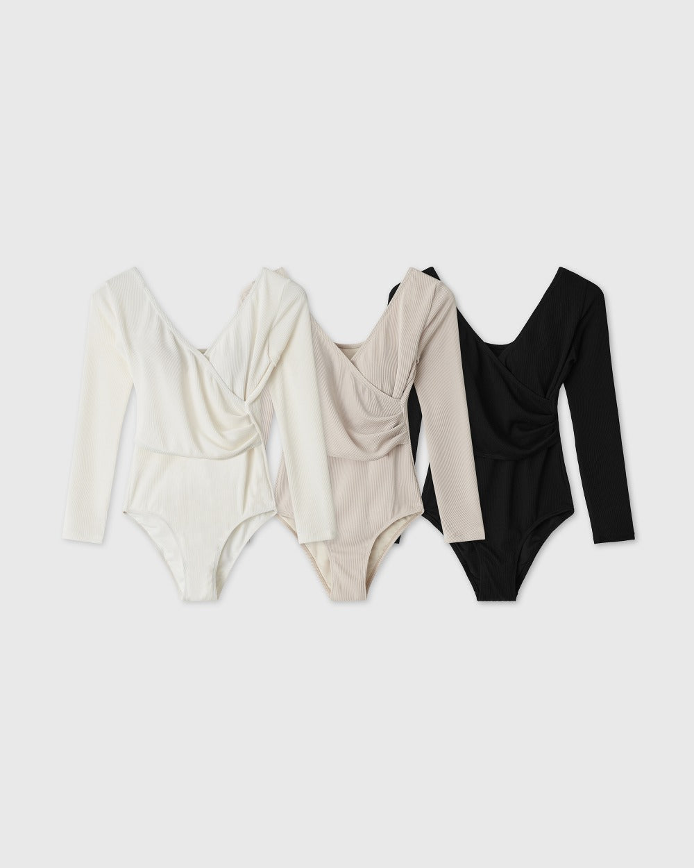 Ribbed Crossover Rashguard